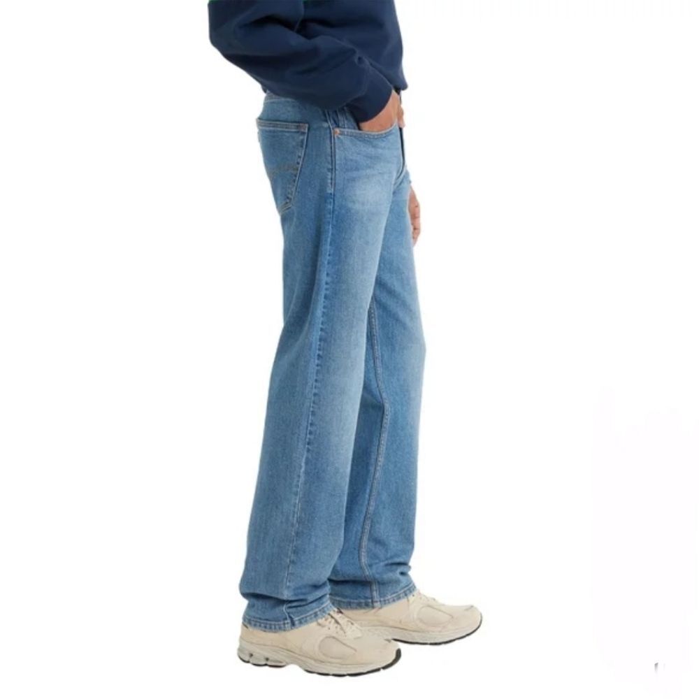 LEVI'S Men's 505 Straight Leg Blue Denim Jeans Stretch Size 30x34 NWT